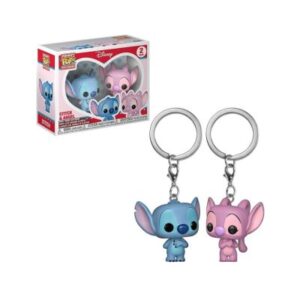 Funko Pop Keychain – Lilo & Stitch – Stitch & Angel [2PC]
